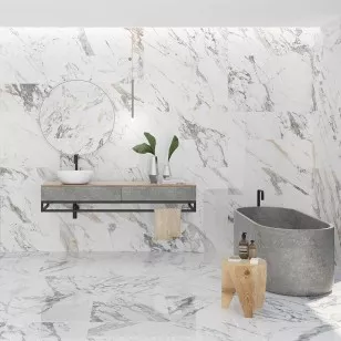 Керамогранит Italica Tiles Loreal White Polished 80x80