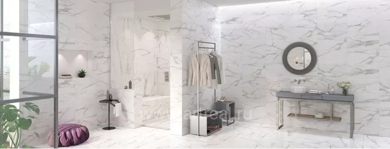 Керамогранит Italica Tiles Loreal White Polished 80x80