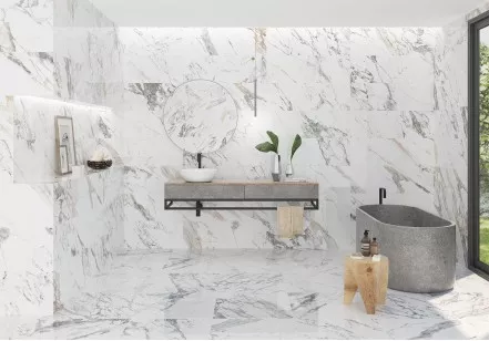 Керамогранит Italica Tiles Loreal White Polished 80x80