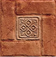 Декор A5017B Petraia TOZZ ARALD COTTO/ROS 12.5x12.5 ABK Ceramiche