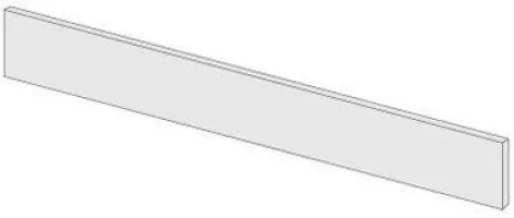 Специальный элемент La Fabbrica Storm Alzata Dark 20 mm Rett R11 20x80 117303