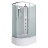 Душевая кабина Niagara Classic высокий поддон 40 см стекло матовое 120x80x210-240 NG-2310-14RBKTG Душевая кабина Niagara Classic высокий поддон 40 см стекло матовое 120x80x210-240 NG-2310-14RBKTG