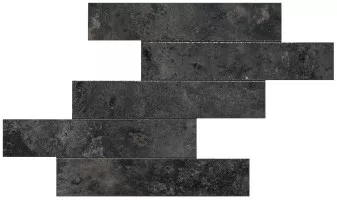 Мозаика Atlas Concorde Italy Aix Fumee Brick Tumbled 37x37 A0UH