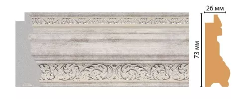 Багет Decomaster FM29-3 (73x26x2850 мм) Багет Decomaster FM29-3 (73x26x2850 мм)
