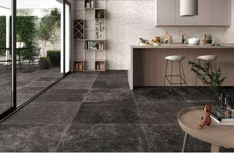 Керамогранит Ascot Ceramiche Rue De St. Cloud Graphite 10x20 RUE777