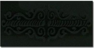 Бордюр LaDiva Ceramiche Lava Listello Napoli Sat 10x20 10.20LSTNPL-LAV-S