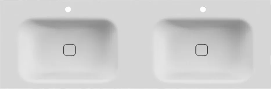 Раковина из литьевого мрамора консольная двойная Cezares Titan 160x53 TITAN-1600-2-LVB-SOSPESO