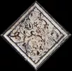 Декоративная вставка Infinity Ceramic Tiles Courchevel Taco Marron 5x5