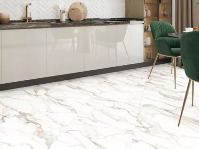 Керамогранит Steppe Ceramics Choko White неполированный 80x80 CH008080N