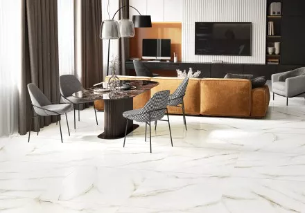 Керамогранит Steppe Ceramics Choko White неполированный 80x80 CH008080N