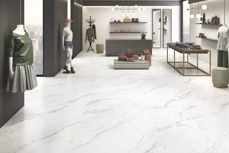 Керамогранит Steppe Ceramics Choko White неполированный 80x80 CH008080N