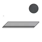 Ступень Ceramiche Piemme Concrete Step Black Nat 30x60 01011