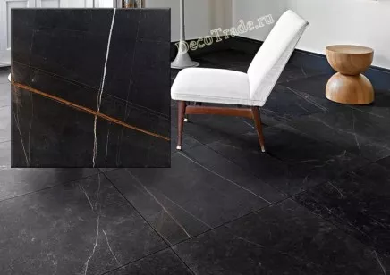 Керамогранит LV Granito Wonder Black High Glossy 60x120