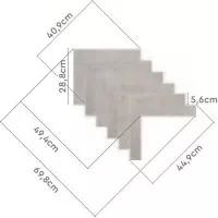 Керамогранит Casa Dolce Casa Sensi Decori Magnum 6mm 44.9x69.8 771227
