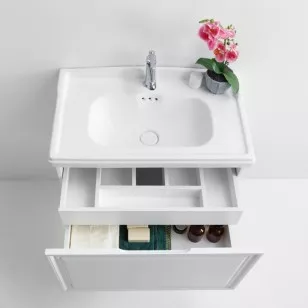 База под раковину Cezares Giubileo 97x45x50 Bianco Lucido GIUBILEO-1000-2A-SC-BL
