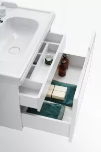 База под раковину Cezares Giubileo 97x45x50 Bianco Lucido GIUBILEO-1000-2A-SC-BL
