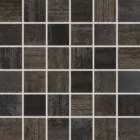 Мозаика Rako Rush черная 5x5 30x30 WDM06523