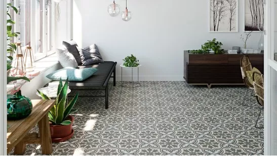 Керамогранит Etili Seramik Bursa Blue Pre-cut 45x45