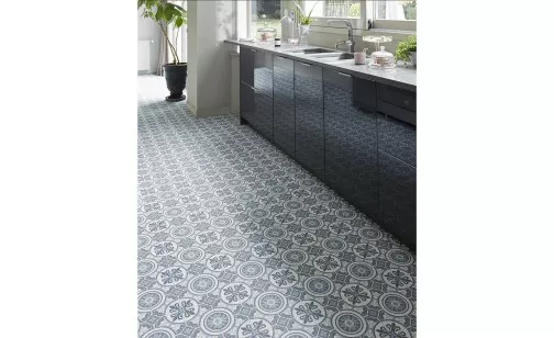 Керамогранит Etili Seramik Bursa Blue Pre-cut 45x45