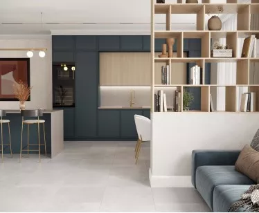 Керамогранит Laparet Magnum Perla светло-серый матовый 60x60