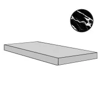 Ступень Floor Gres B and W Marble Fragment Mat Gradino Dx 33x120 767433