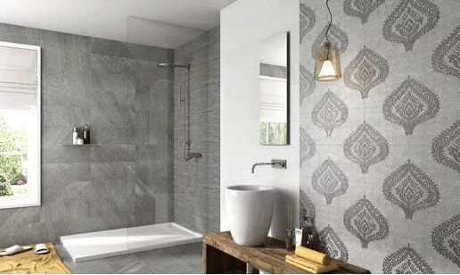 Плитка Mayolica Ceramica Naria Gris 20x80 настенная