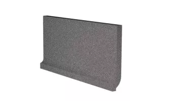 Плинтус Rako Taurus Granit серый антрацит с закруглением 9x20 TSPEM065