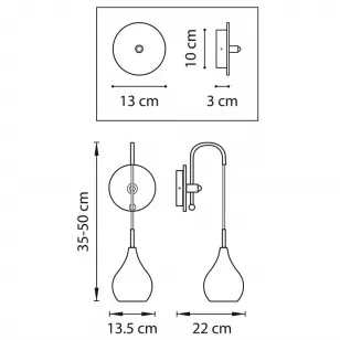 Бра Lightstar Pentola 803537