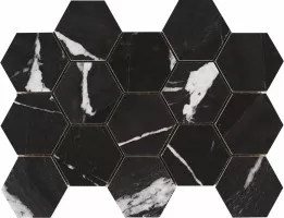 Мозаика Pamesa Ceramica Malla Hex Cromat Lux Danae Iliria Nero 22.5x32.5 086.297.0215.05150 Мозаика Pamesa Ceramica Malla Hex Cromat Lux Danae Iliria Nero 22.5x32.5 086.297.0215.05150