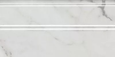 Плинтус Kerama Marazzi Коррер белый глянцевый обрезной 15x30 FMA033R