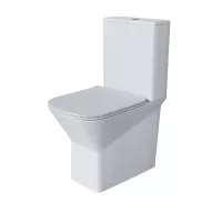 Унитаз Grossman Cristal напольный безободковый с тонкой крышкой 600x355x860 GR-4471S Унитаз Grossman Cristal напольный безободковый с тонкой крышкой 600x355x860 GR-4471S