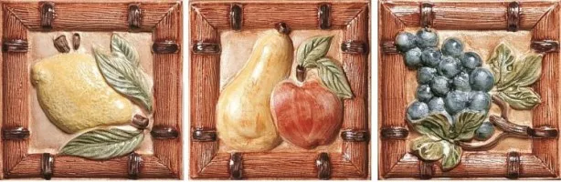 Декор A2005M Petraia FORM FRUCTIS MIX OC/CO/RO 10x10 ABK Ceramiche