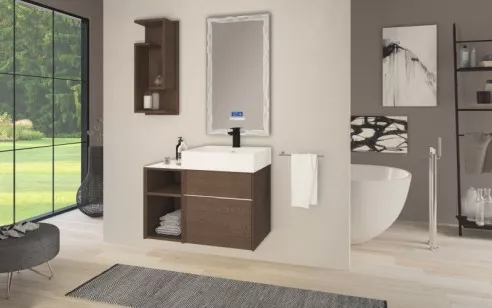 База под раковину Cezares Space 90x45x50 Frassino scuro 55028