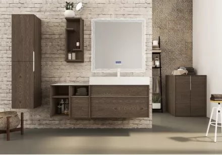База под раковину Cezares Space 90x45x50 Frassino scuro 55028