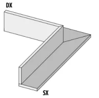 Специальный элемент La Fabbrica Ca Foscari Bordo L A Sx Lino 20 mm 10x120 94228