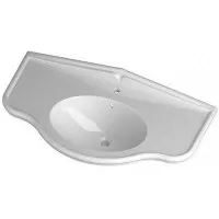 Керамическая раковина Cezares Palma Ante Vetro 110x60x23 Bianco ROYAL-PAOLINA110