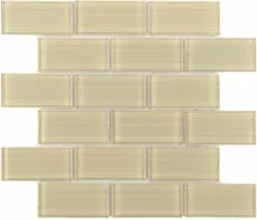 Мозаика Caramelle Mosaic Impressioni Mattoni Crema стеклянная 30x30 Мозаика Caramelle Mosaic Impressioni Mattoni Crema стеклянная 30x30