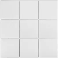 Мозаика Starmosaic Homework White Matt 9.7x9.7 30x30