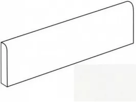 Плинтус Grasaro Beton белый 7.6x60 G-1104/CR/p01