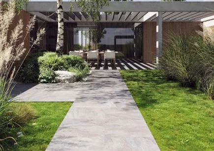Керамогранит Rako Quarzit Outdoor темно-серый 20 мм 60x60 DAR66738