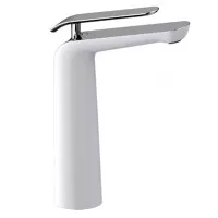 Смеситель для раковины Timo Olivia 3211/00-16F chrome white Белый Хром