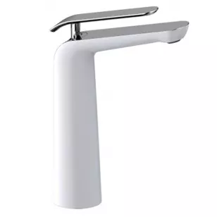 Смеситель для раковины Timo Olivia 3211/00-16F chrome white Белый Хром