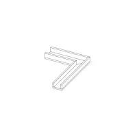 Специальный элемент La Fabbrica Storm Canalina Salt Sx 20 mm Rett 15x60 117487 Специальный элемент La Fabbrica Storm Canalina Salt Sx 20 mm Rett 15x60 117487
