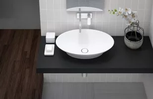 Раковина из литьевого мрамора накладная Cezares Titan 62x41x13 TITAN-OVAL-62-41-13-LVB Раковина из литьевого мрамора накладная Cezares Titan 62x41x13 TITAN-OVAL-62-41-13-LVB