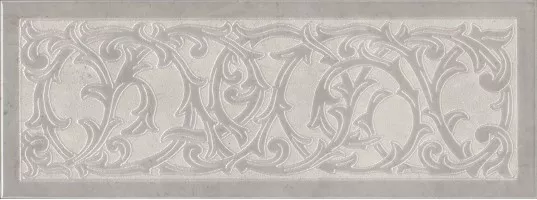Декор Kerama Marazzi Монсанту 3 серый светлый 15x40 HGD/B504/15147