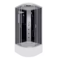 Душевая кабина Niagara Classic высокий поддон 40 см стекло тонированное 100x100x215 NG-2509-14G Душевая кабина Niagara Classic высокий поддон 40 см стекло тонированное 100x100x215 NG-2509-14G