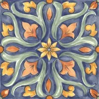 Декор Ragno Amuri Decoro Maiolica Tappeto 4 Glossy RT 20x20 RC8K