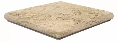 Ступень угловая Natucer Travertino Ang. Peldano R-12 Daino 33x33.4