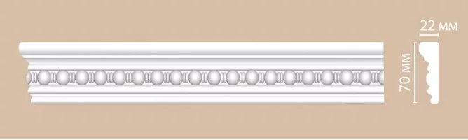 Молдинг с рисунком Decomaster DT9865 (22x68x2400 мм)