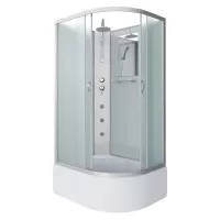 Душевая кабина Niagara Classic высокий поддон 40 см стекло матовое 120x80x210-240 NG-2310-14LBKTG Душевая кабина Niagara Classic высокий поддон 40 см стекло матовое 120x80x210-240 NG-2310-14LBKTG